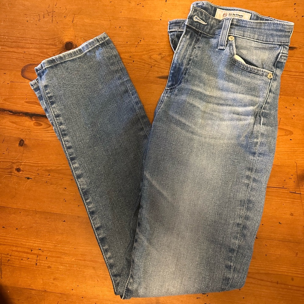 Adriano‎ Goldschmied Jeans Womens 27 Blue Skinny Ankle Denim Cotton
